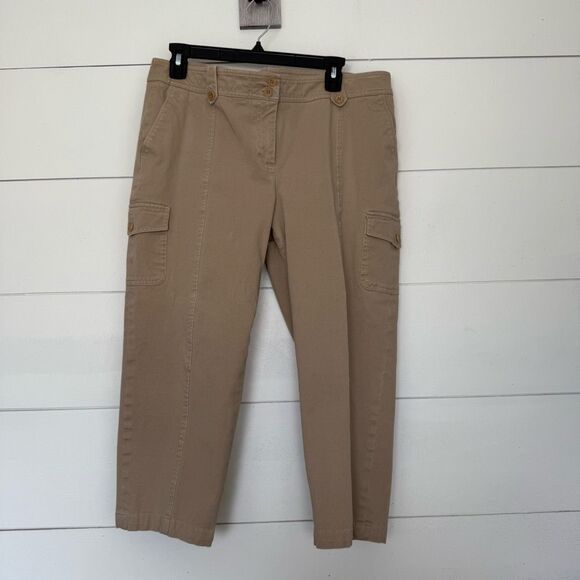 Talbots Women’s 16P Signature Khaki Pants - Picture 1 of 5